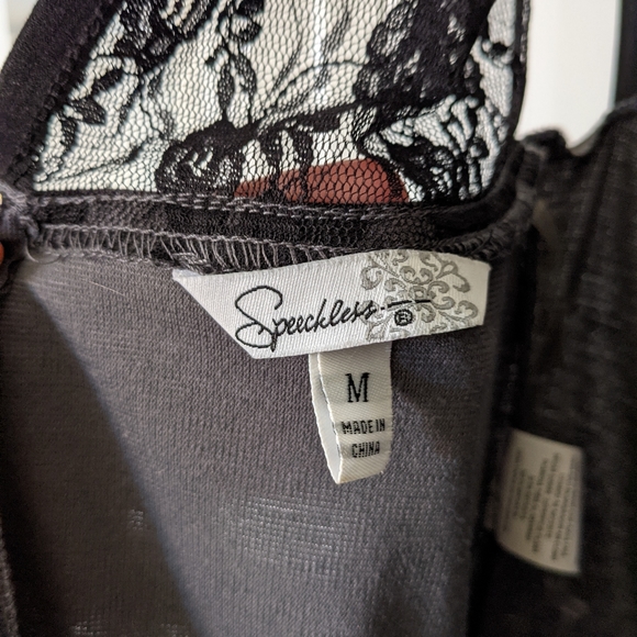 Fabulous Sweetheart, Peplum, and Polka Dot Dress by Speechless Size M - Picture 3 of 5